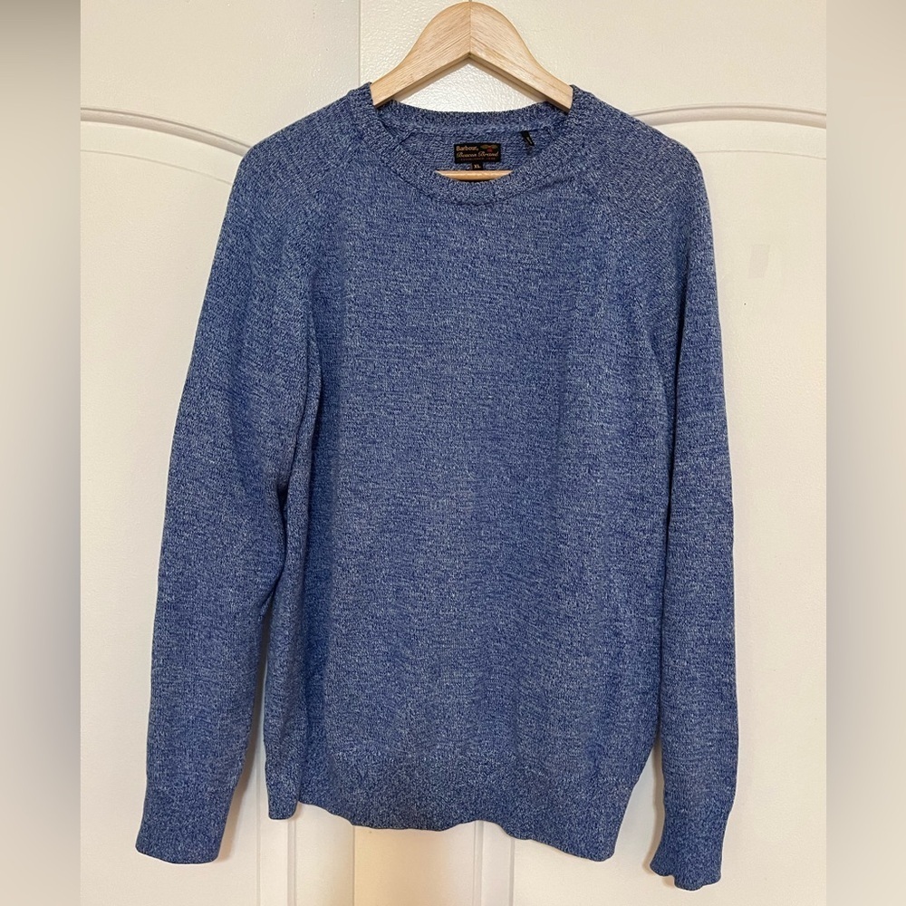 Barbour 100% cotton crewneck sweater